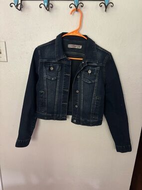 Judy Blue Dark Blue Juniors Denim Jacket